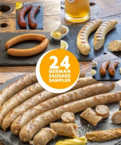 Deutsches Wurst-Probierpaket (24 Stück) – Kostenloser Versand