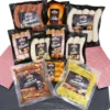 Barbecue-Party Grillpaket – Bratwurst, mariniertes Nackensteak, Käsegriller, Rauchwurst – 9 Grillspezialitäten im Set
