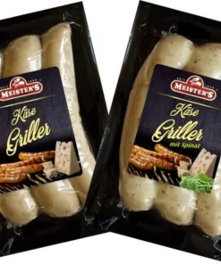 Alternative view of Barbecue-Party Grillpaket – Bratwurst, mariniertes Nackensteak, Käsegriller, Rauchwurst – 9 Grillspezialitäten im Set