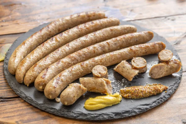 Nürnberger Lange Bratwürste – 6er-Pack (ca. 862 g)