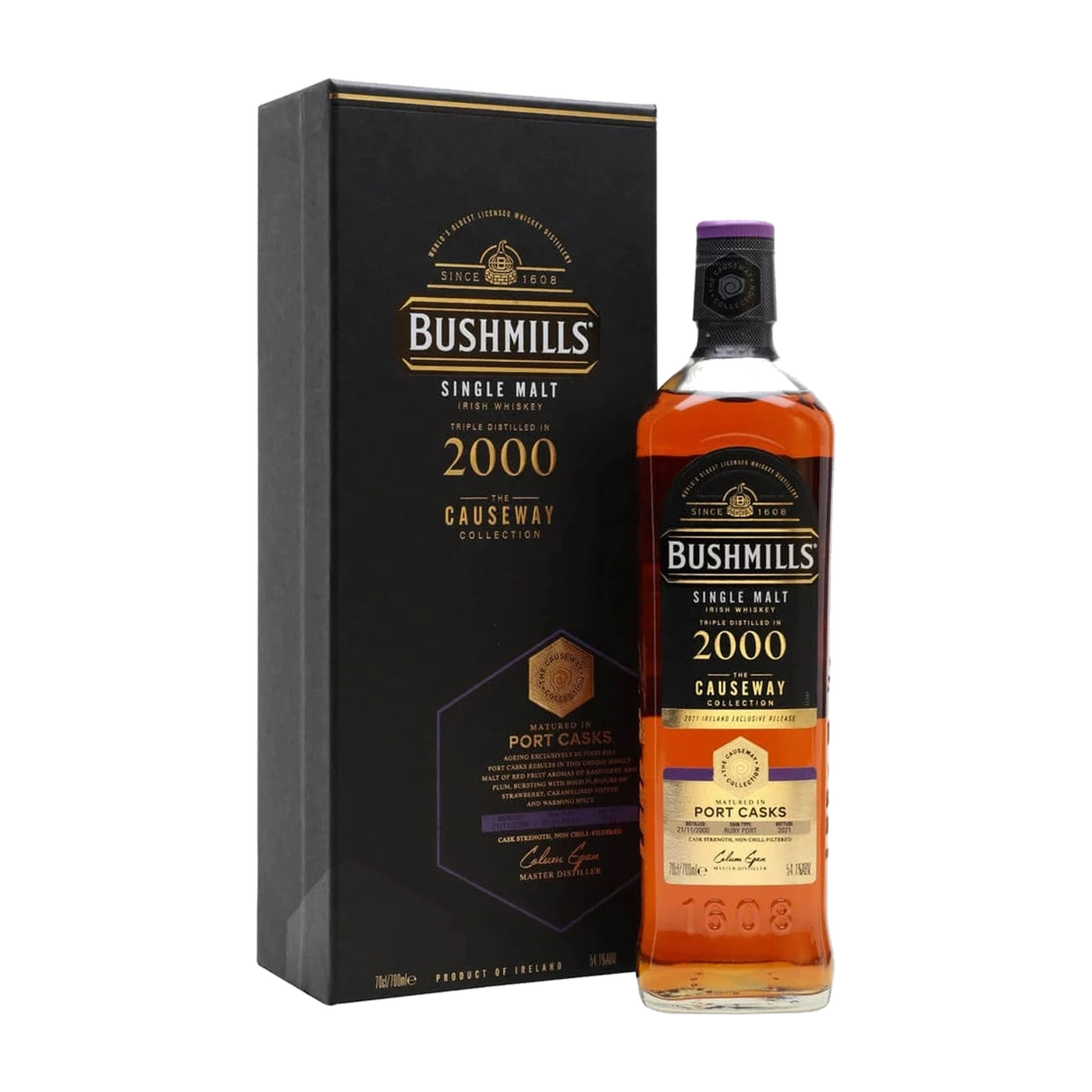 Bushmills Causeway Collection 2000 Port Cask Finish 70cl