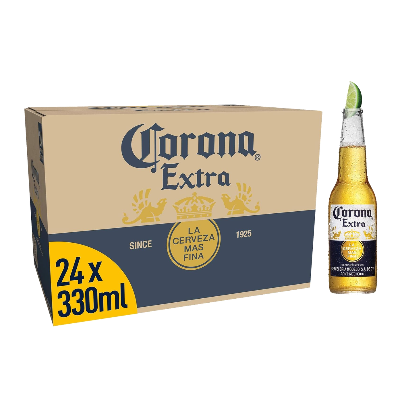 Extra Lager Beer Bottle, 24 x 330 ml